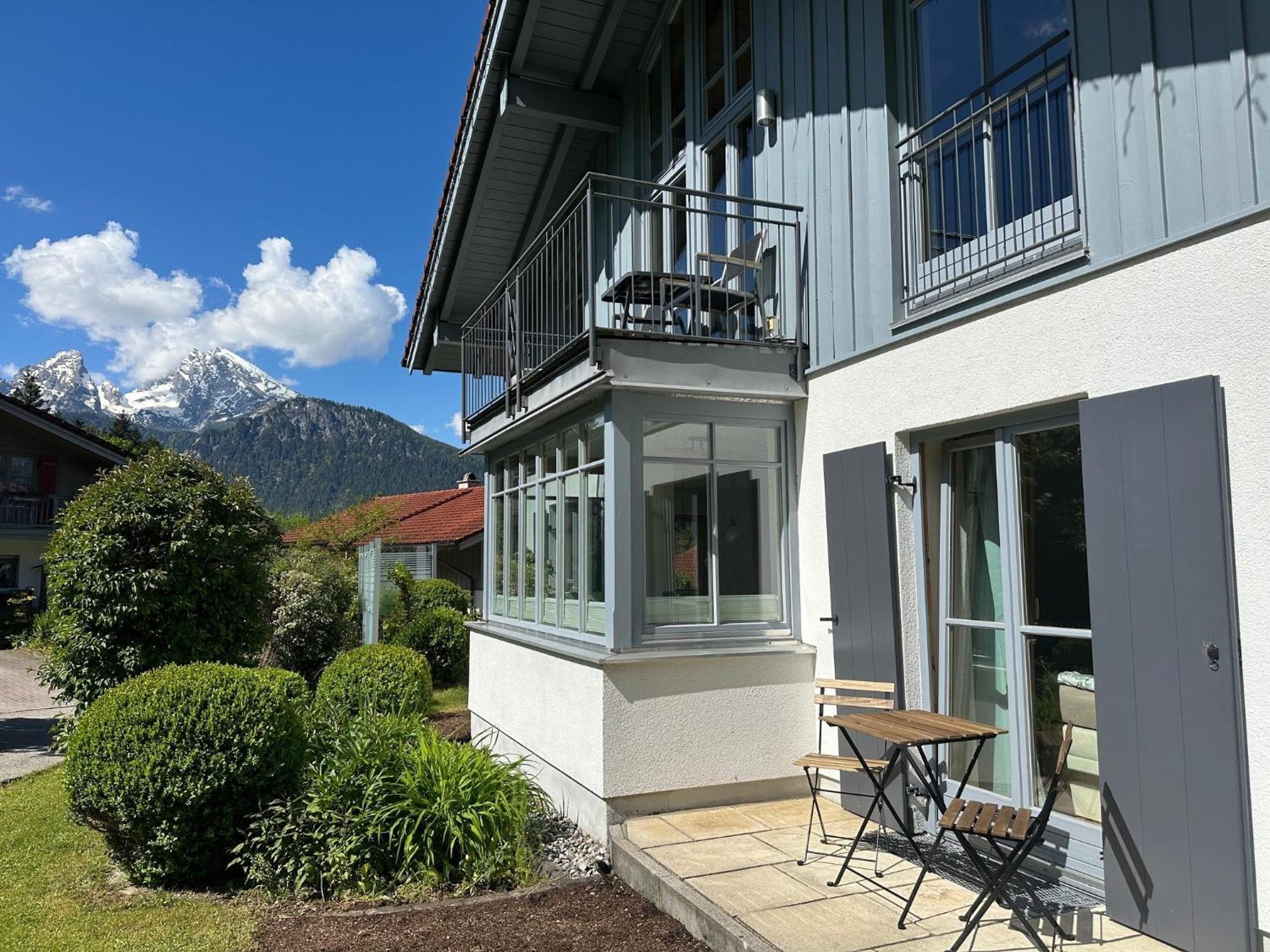 Ferienwohnung Marianne Bergpanorama Fuer Paare 60Qm Berchtesgaden Exterior photo