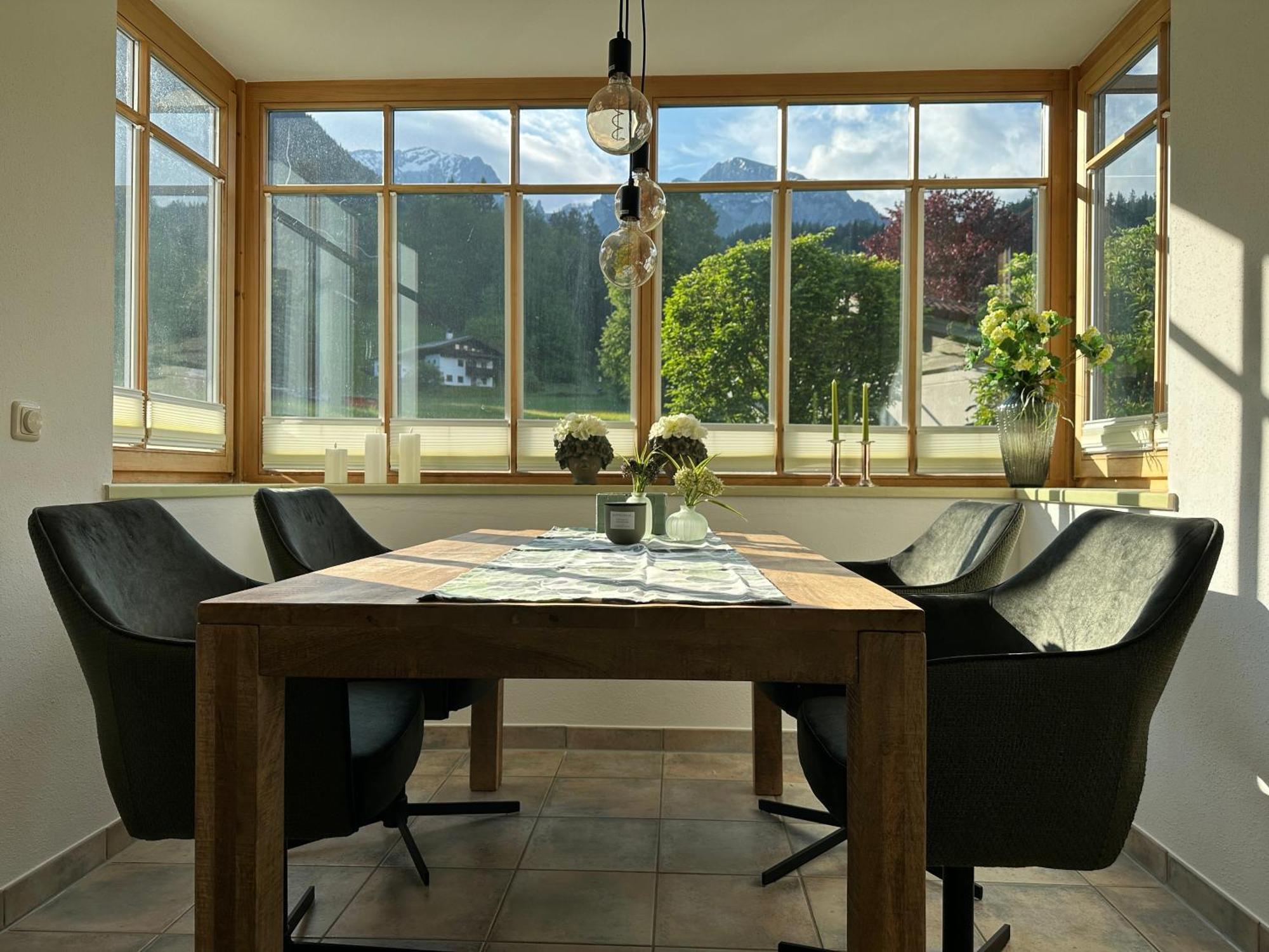 Ferienwohnung Marianne Bergpanorama Fuer Paare 60Qm Berchtesgaden Exterior photo